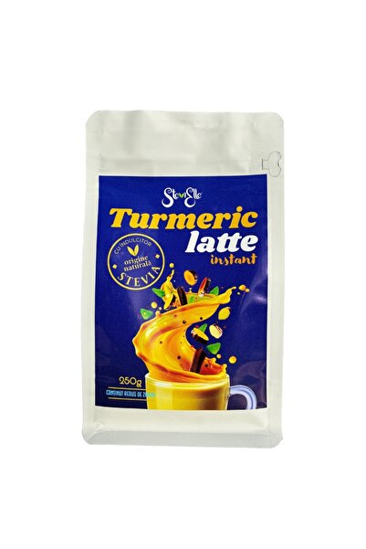 stevielle TURMERIC LATTE Instant, no added sugar, with stevia, natural ingred...