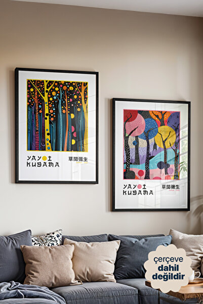 Persona Istanbul Yayoi Kusama "Eternal Forests" - Gece ve Gündüz 2'li Sergi P...