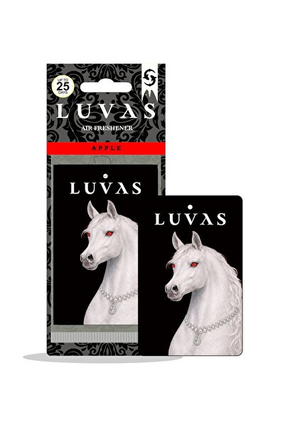 LUVAS Co Araba Kokusu Beyaz At Luvas Elma Special