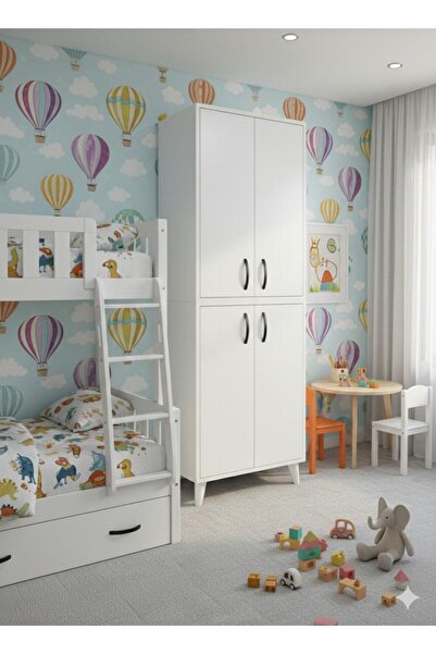 Haus Modüler Urla Çocuk Gardrop,Çocuk Odası Mobilyası