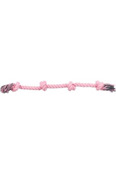Trixie Jucărie din frânghie cu 4 noduri pentru câini 95 cm