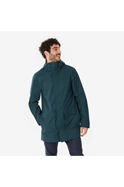 Decathlon Erkek Outdoor Yağmurluk - Yeşil - NH500