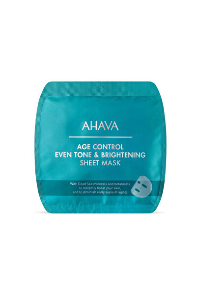 AHAVA Age Control Even Tone Brightening Sheet Mask
