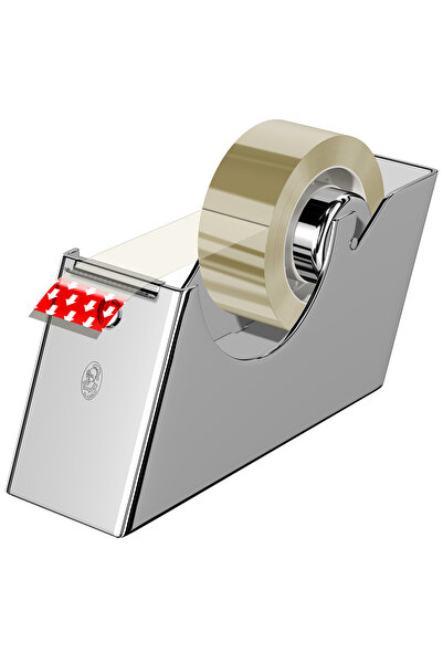 El Casco Dispenser de bandă adezivă cromată lucioasă M-800