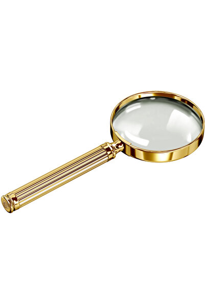 El Casco Lupă aurie M-675