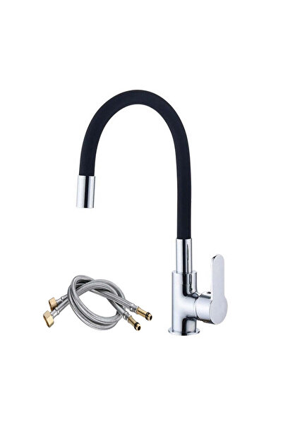 ITALOMIX Robinet de bucătărie flexibil negru