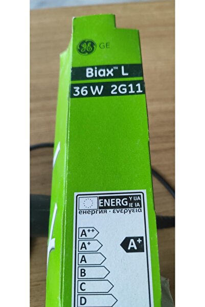 Biax GE L 36W 2G11 Duy 2900 Lümen 4000K Kompakt Floresan Ampul-Beyaz Işık (F3...