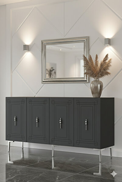 YUMEDİ DESİGN KA1528AS- ZÜLBİA KONSOL, TV SEHPASI, ÇOK AMAÇLI DOLAP ve KAHVE ...