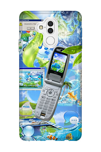 lelia حافظة هاتف شفافة مطبوعة متوافقة مع هاتف هواوي ميت 20 لايت |   مجموعة Ae...