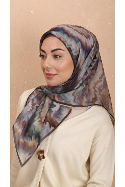 locella Soft Pamuk Eşarp Kahve