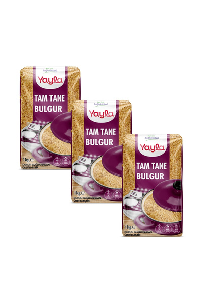 Yayla Tam Tane Bulgur 1 kg x3