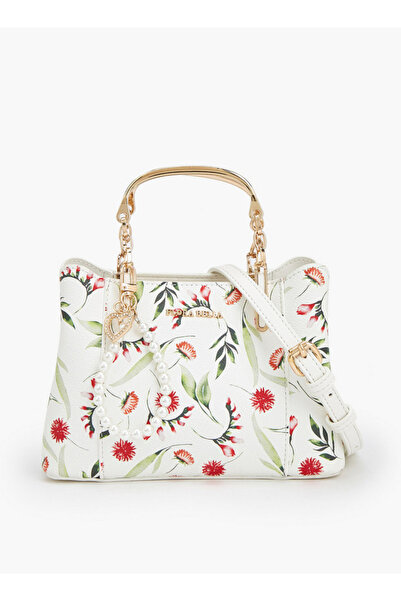 Flora Bella by Shoexpress Printed Tote Bag with Detachable Shoulder Strap