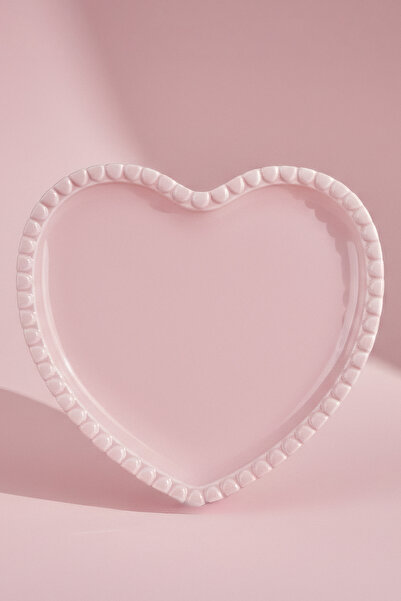 Karaca Pink Love Pasta Tabağı Pembe 21 cm