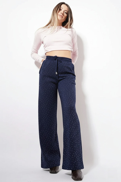 Pafi Moda Cerli Taş İşlemeli Eşofman