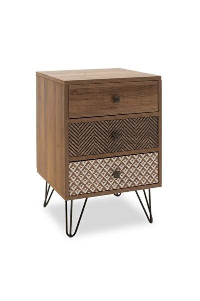 Talis Noptiera Boho Walnut 40x40x59 cm