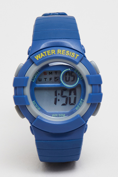R&B Boy's Dark blue Round Dial Digital Watch