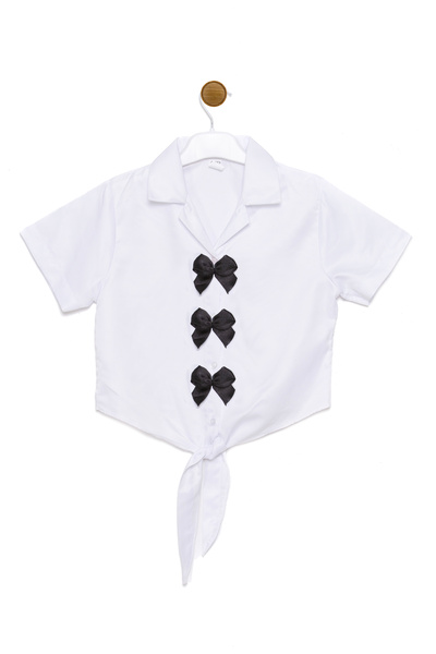 redbug kids Червена блуза с панделка за момичета 23 април 29 октомври