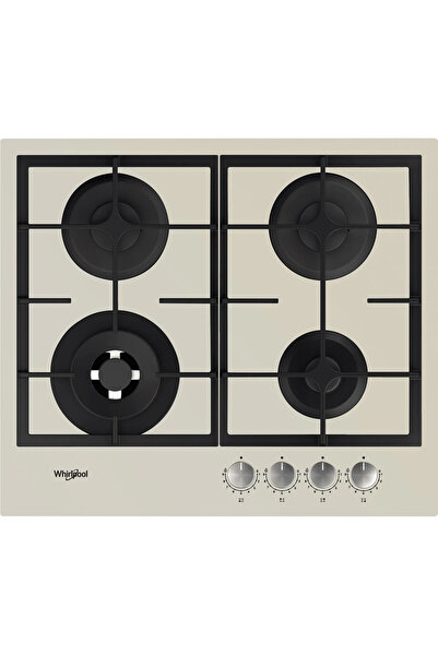 Whirlpool Εντοιχιζόμενη Εστία GOFL629S, Αερίου, 4 Εστίες, MultiStep, Σχάρα απ...