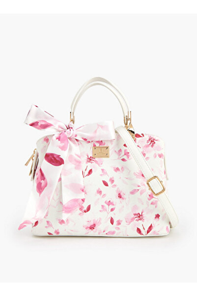 Flora Bella by Shoexpress حقيبة تعليقة بنقشة زهور مع فيونكة