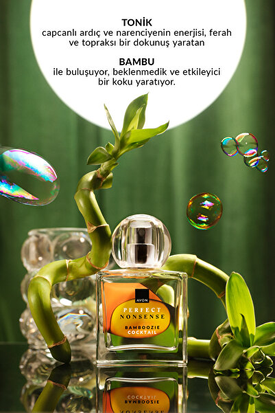 AVON Perfect Nonsense Bamboozie Cocktail Kadın Parfüm Edp 50 Ml. İkili Paket
