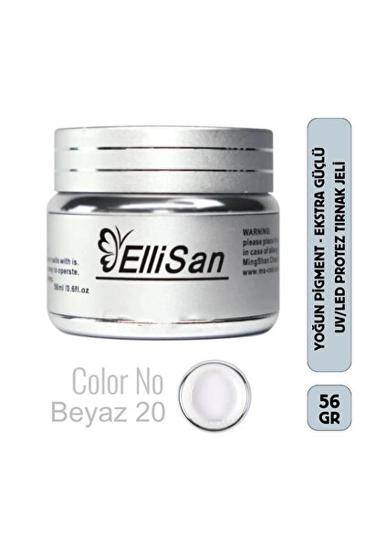 FlexShop Ellisan Protez Tırnak Jeli - Builder Gel 56 Gram (NO 20)