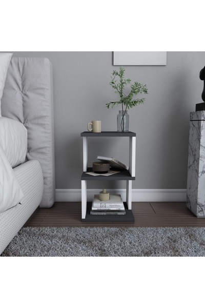 Talis Noptiera Carter - Antracit, Alb