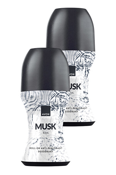 AVON Musk Rain Erkek Roll-on 50 Ml. İkili Paket