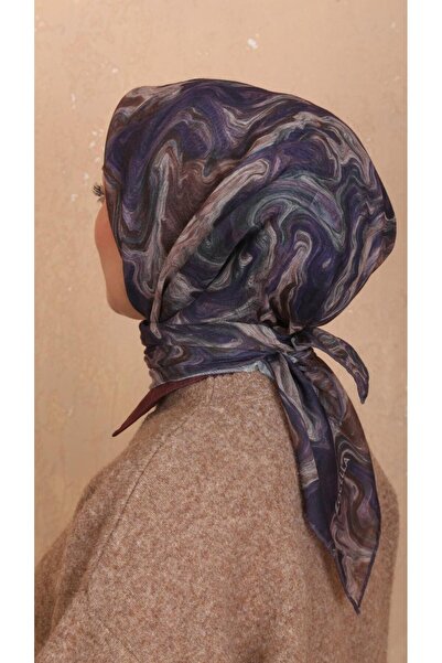 locella Soft Pamuk Eşarp Mor