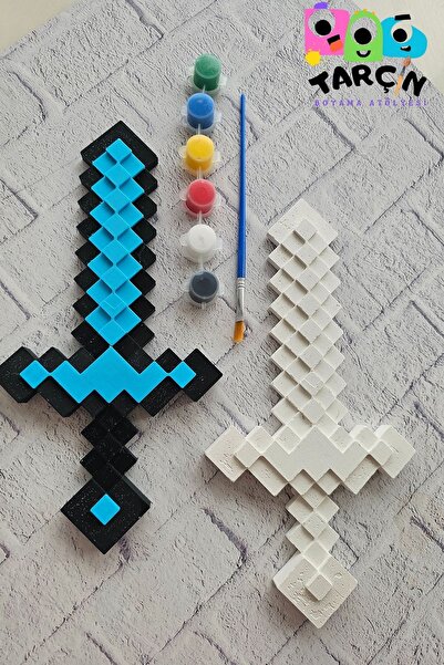 TARÇIN BOYAMA ATÖLYESİ Eğitici Etkinlik Taş Boyama Kendin Yap Boya Eğlen 1 Adet