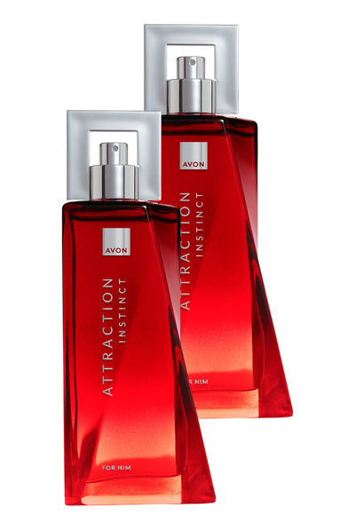 AVON Attraction Instinct Erkek Parfüm Edt 75 Ml. İkili Paket