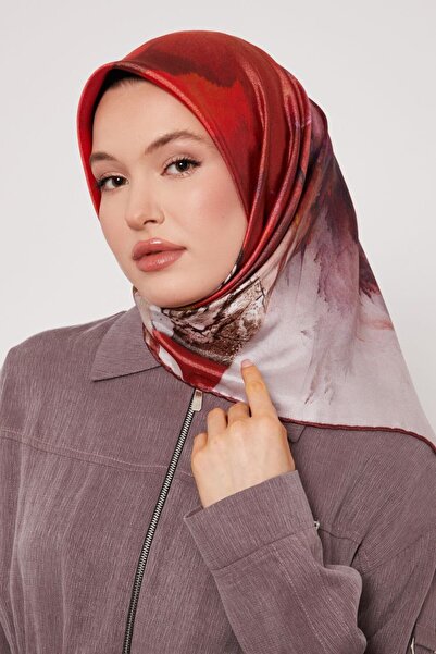 Levidor Batik Color Transition Pattern Sparkling Crystal Scarf