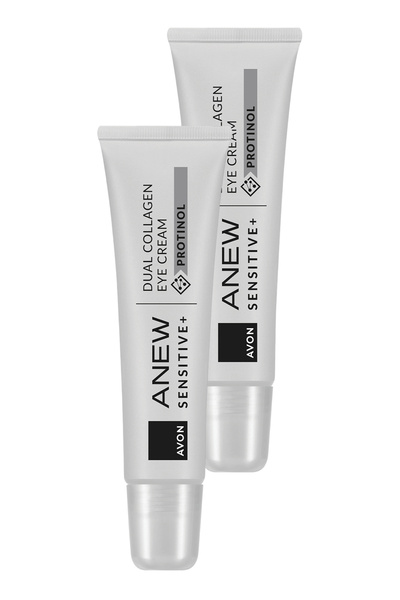 AVON Anew Sensitive+ Göz Çevresi Kremi 15 Ml. İkili Paket