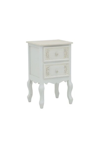 Talis Pazlen Bedside Table White 40x45x65 cm