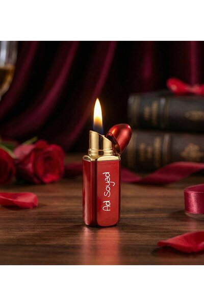 vegahediye v vega Kişiye Özel Ruj Model Çakmak – Şık ve Zarif Tasarım (6,5 cm...