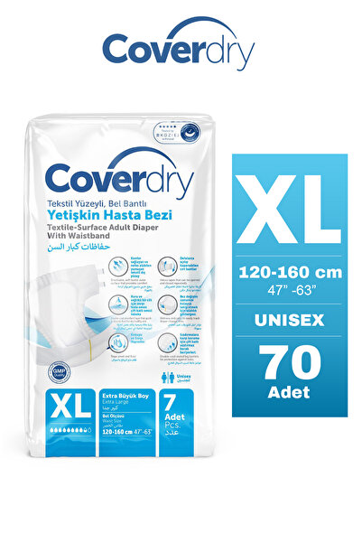 Coverdry Xlarge7'li Hasta Bezi 10 Paket