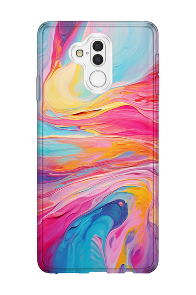 lelia حافظة هاتف شفافة مطبوعة متوافقة مع هاتف هواوي ميت 20 لايت |   مجموعة من...