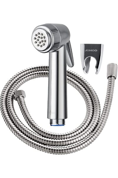 JOMOO رأس شطاف غسيل بدون ورق، بخاخ بيديه يدوي للمرحاض، بخاخ حفاضات مع قاعدة ج...