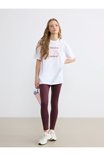 LC Waikiki Alita City Farkıyla Koor Sport Plum Raschel Flat Super Skinny & Ex...