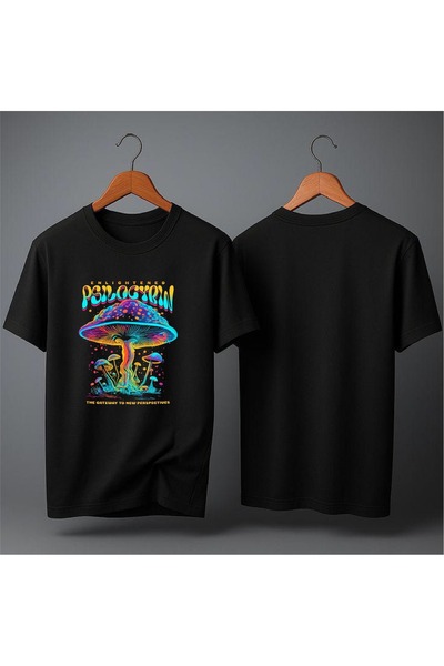 ELFERA tricou cu imprimeu ciuperci