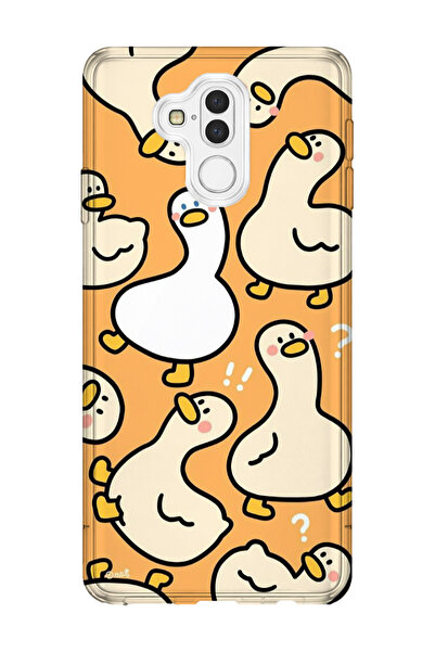 lelia حافظة هاتف شفافة مطبوعة متوافقة مع هاتف هواوي ميت 20 لايت |   مجموعة: M...