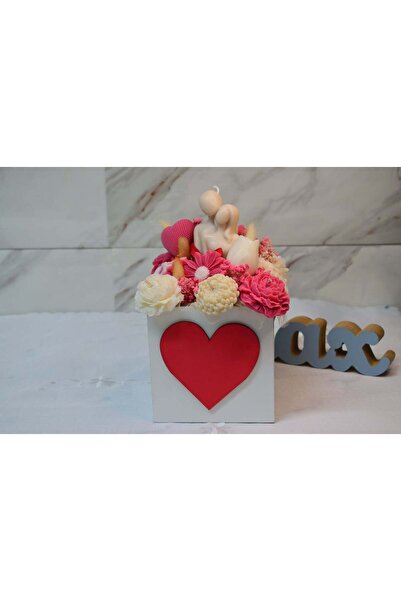 Luxora Decorative set – box with heart, couple and flowers