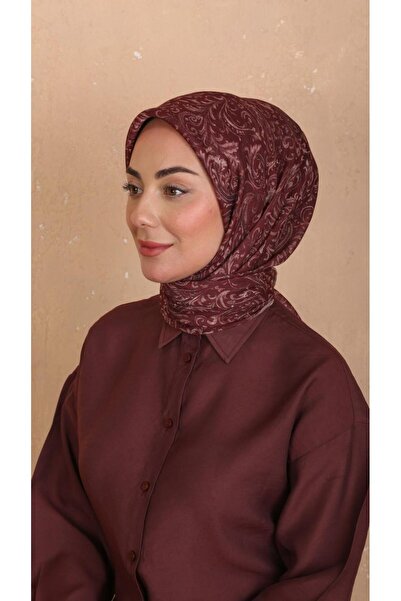 locella Soft Pamuk Eşarp Bordo