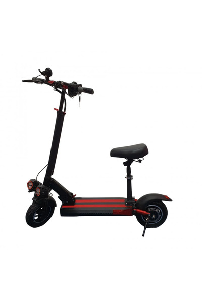 Leno سكوتر كهربائي للكبار برو قابل للطي 48 فولت 500 واط - مزود بإطارات للطرق ...