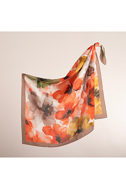 PİRAMİT Coolness Viscon Scarf |   Watercolor