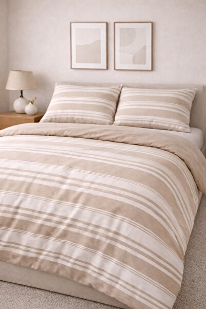 CARYUM Organic Duvet Cover Set Double Size (Without Sheet)