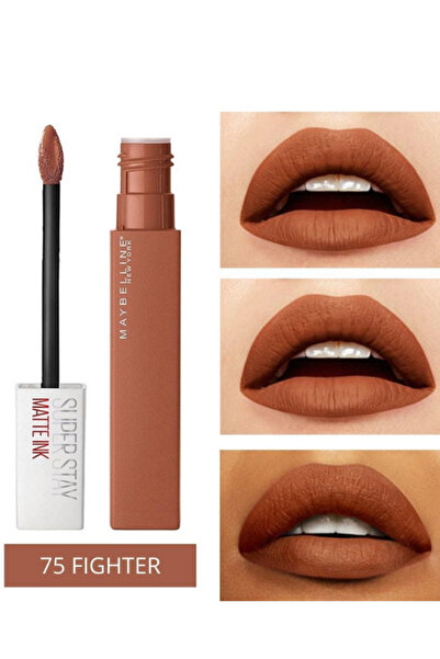 Maybelline New York Ruj Maybelline Super Stay Matte Ink 75 Fighter