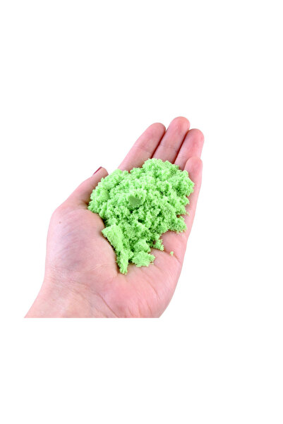 Jokomisiada Kinetic sand for children green, quantity 250 gr