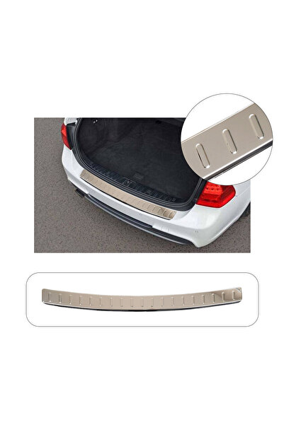 ServetDizaynOto Volkswagen Golf 4 HB Uyumlu 1998-2004 Krom Arka Tampon Üstü K...