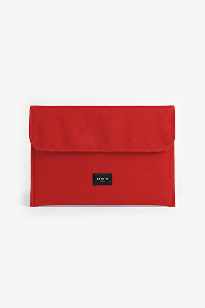 voce studios Red Canvas Notebook Case