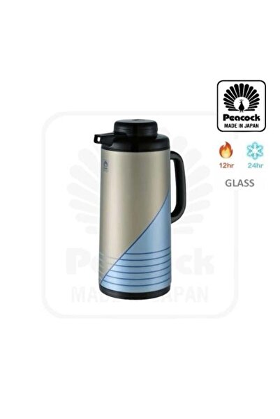 Generic Japanese Tea Thermos 1.9 Liters Blue/Black (Pressure)